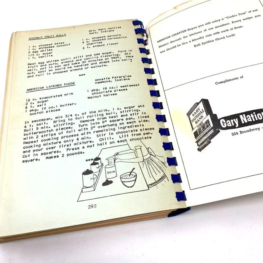 1964 Penelopian Culinary Favorites Greek Cookbook 1964 First Edition Vst Edition